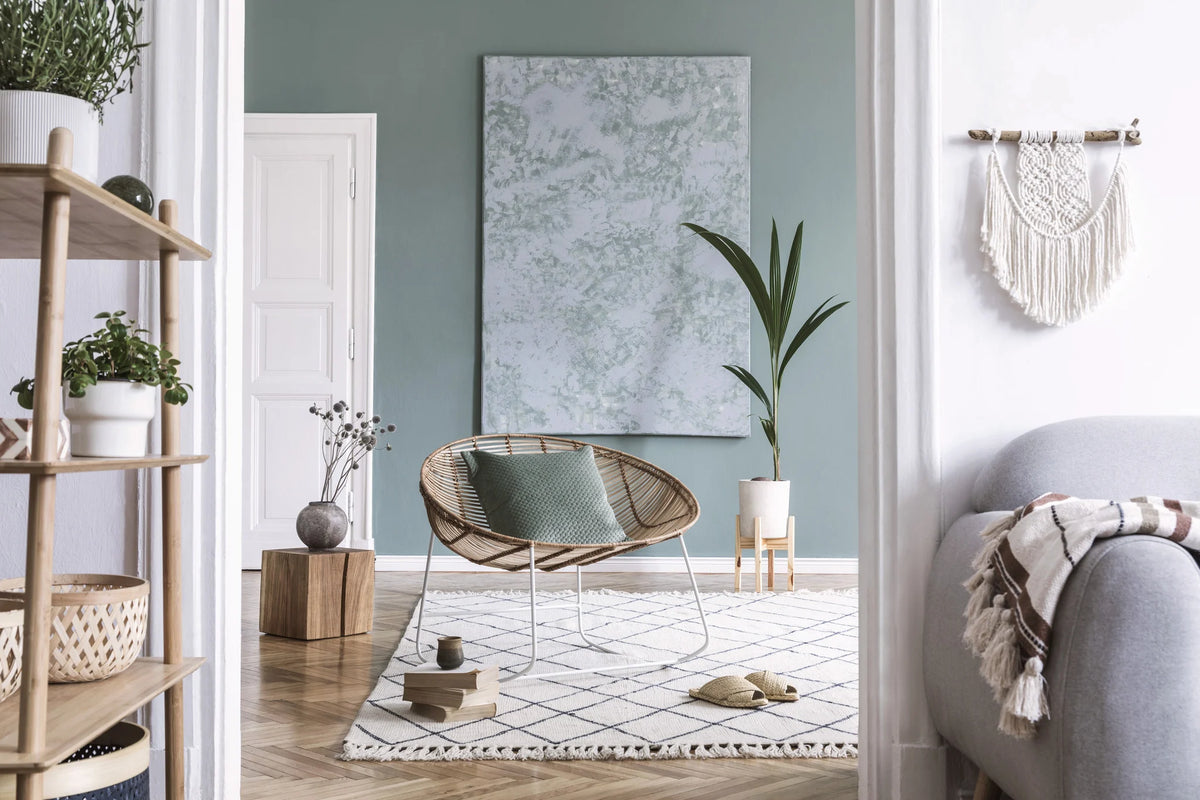 Maak je bohemian interieur compleet met groene accenten - Green Bubble