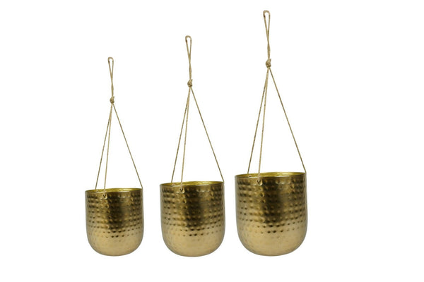 Metalen hangpotten collectie Green Bubble