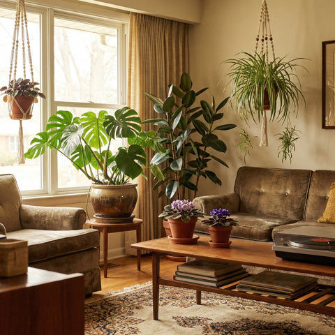 Old-fashioned houseplants collectie Green Bubble