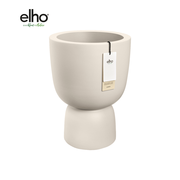 Pot Elho Amber Coupe Round Wit kopen bij Green Bubble