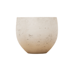 Pot Jumbo Orb Beige Washed