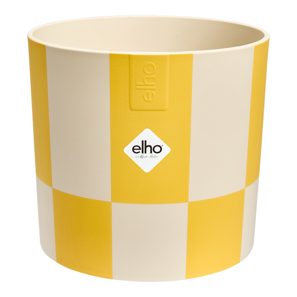 Pot Elho Blocks & Stripes jaune