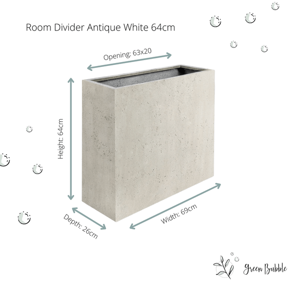 Grigio Room Divider Antique White kopen bij Green Bubble