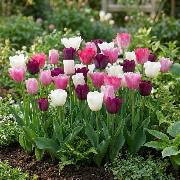 Tulipanløg Pastel mix