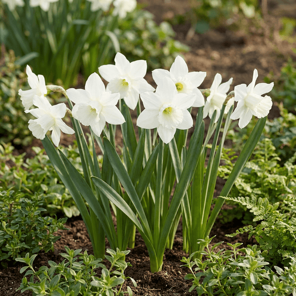 Narcisbollen Botanical White mix