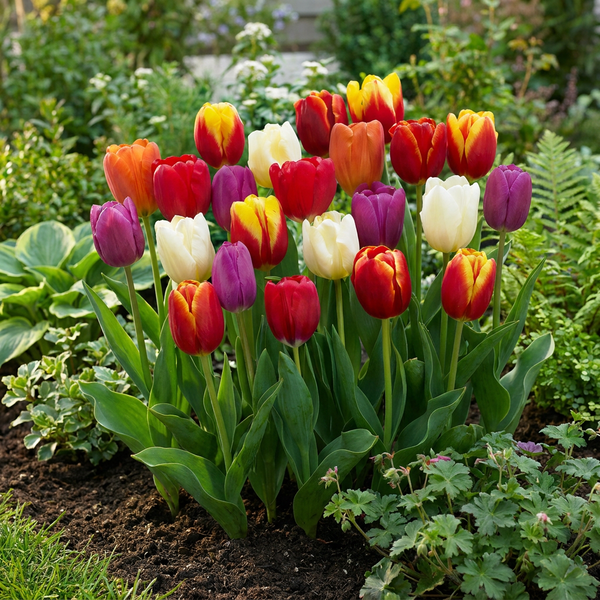 Tulipanløg Triumph mix