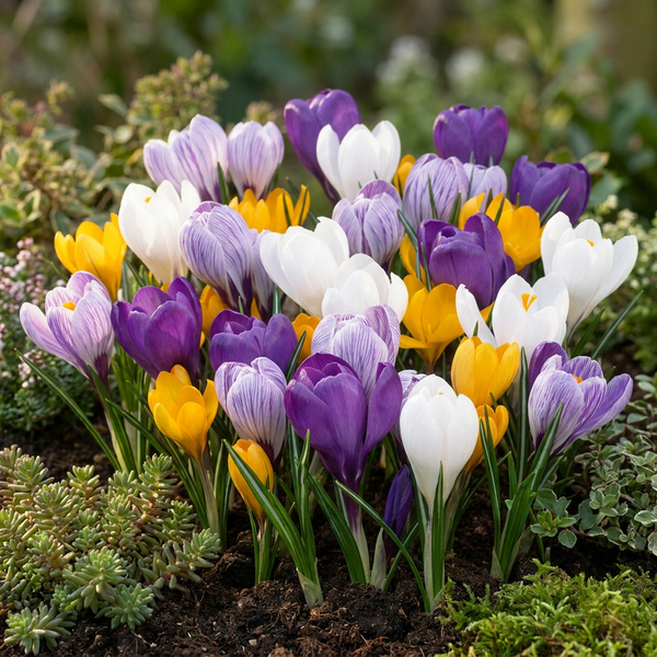 Krokusbollen Large Flowering mix